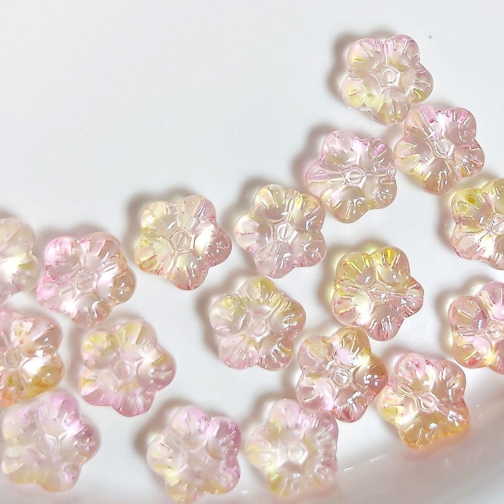 Jual Biizu Beads 10 Pcs Manik-manik Kaca Genuine Glass Beads