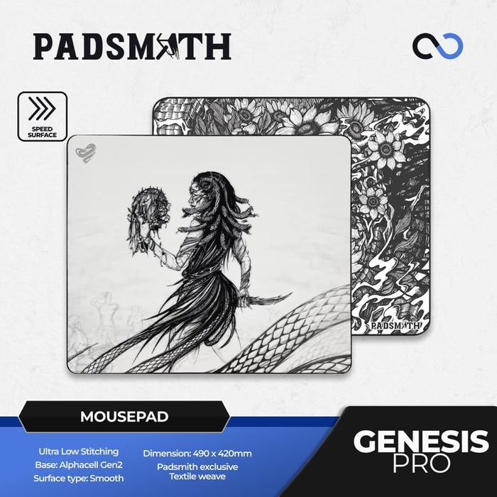 Jual Padsmith Genesis Pro Poron Base Gaming Mousepad (Speed) | Shopee ...