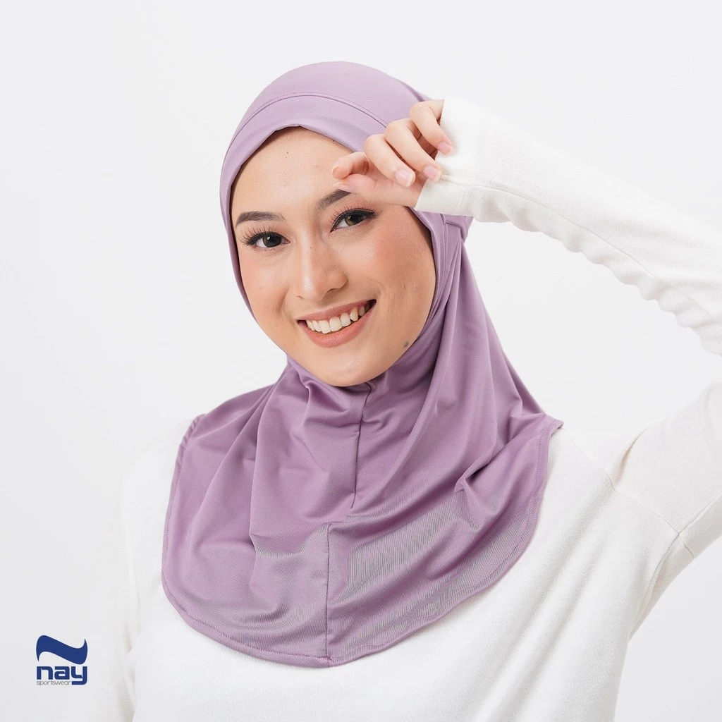 Hijab Olahraga dan Sehari-hari (Bergo Tali dan Antem)