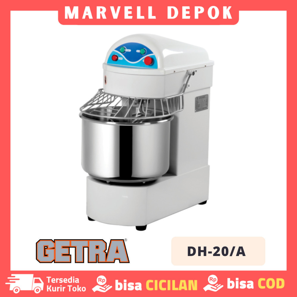 Jual SPIRAL MIXER GETRA 20 LITER MIXER ADONAN ROTI KUE TELUR DH-20 ...