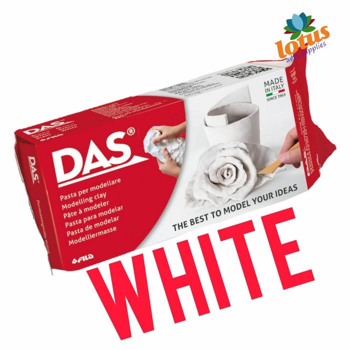 Jual Das Modelling Clay 500gr - White | Shopee Indonesia