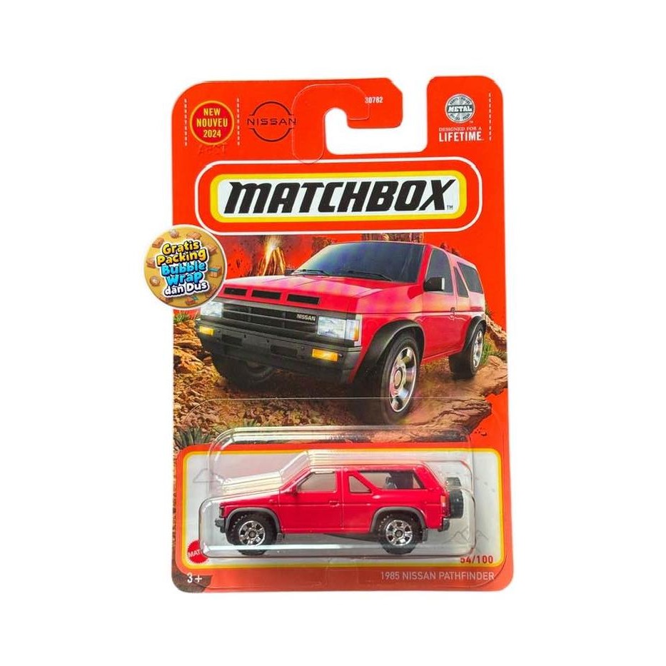 Jual Matchbox 1985 Nissan Pathfinder Merah 93AL | Shopee Indonesia