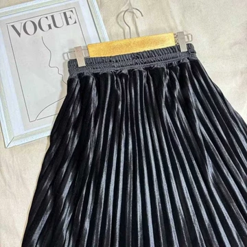 Rok Plisket Bludru Velvet 7 8 Premium Bisa Rok Plisket Bludru Pendek
