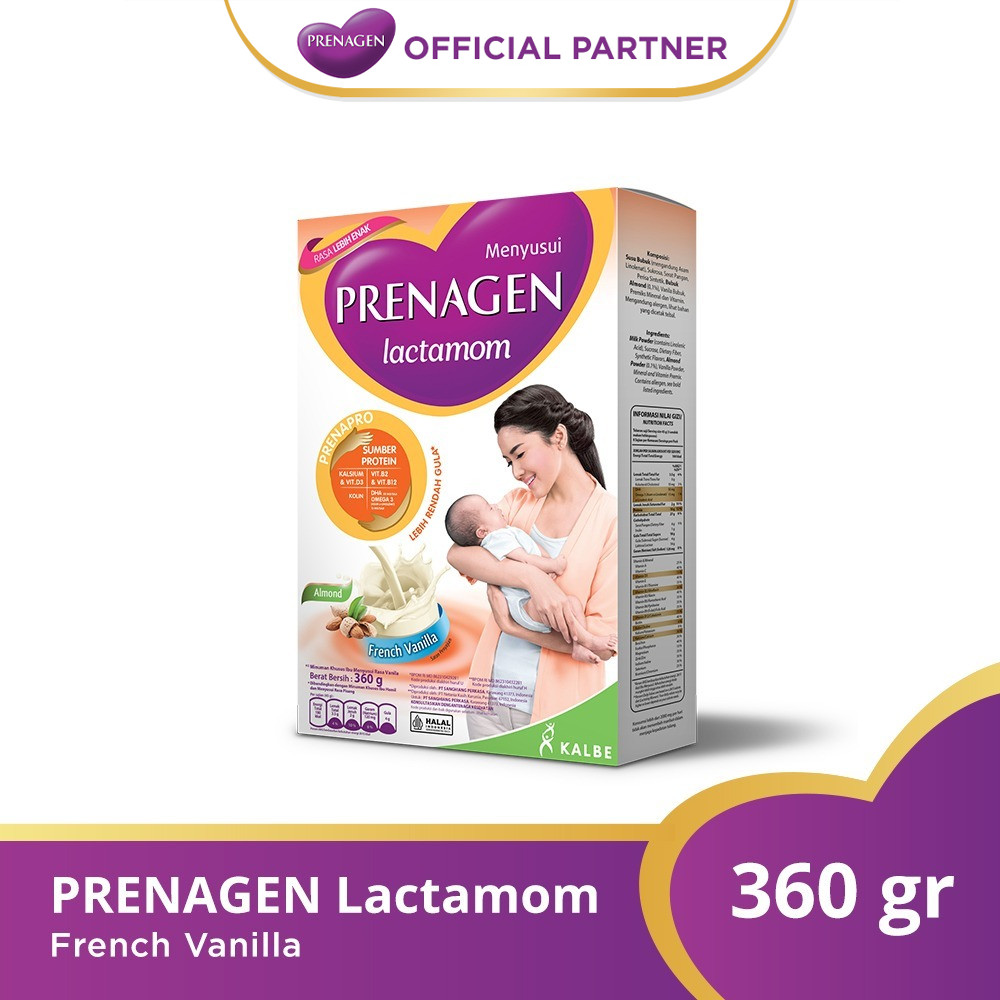 Product image Prenagen Lactamom French Vanilla 360GR - Pelancar Asi - Asi Booster