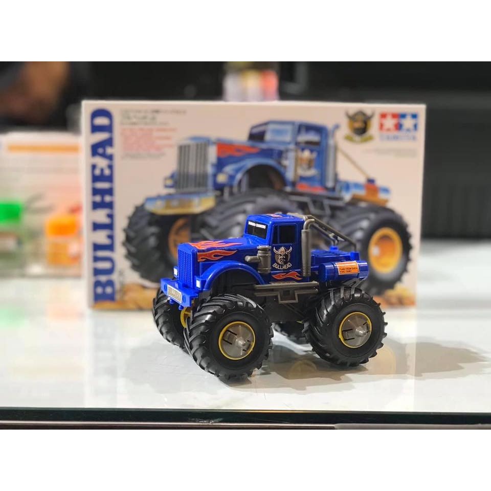 Voiture Mini 4WD Tamiya Wild Series Bullhead Jr. - Échelle 1/32, Modèle à Monter (réf. 17008)