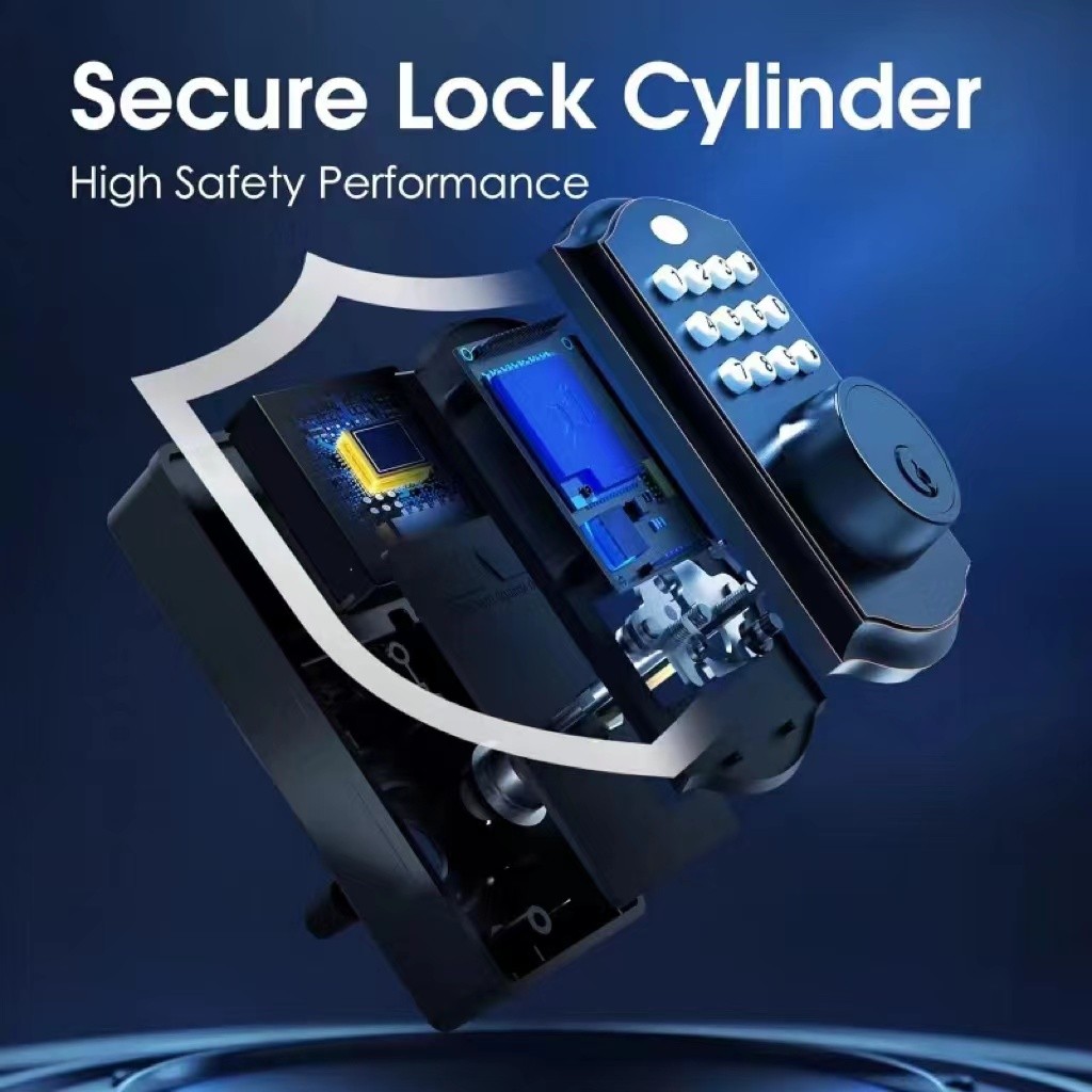 Jual Keyless entry door lock - electronic door lock with keypad, smart ...