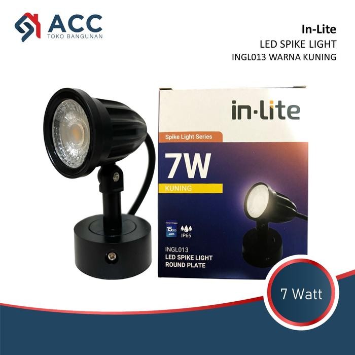 Jual InLite Lampu Spike Light Garden Light Lampu Sorot Outdoor IP65 7W ...