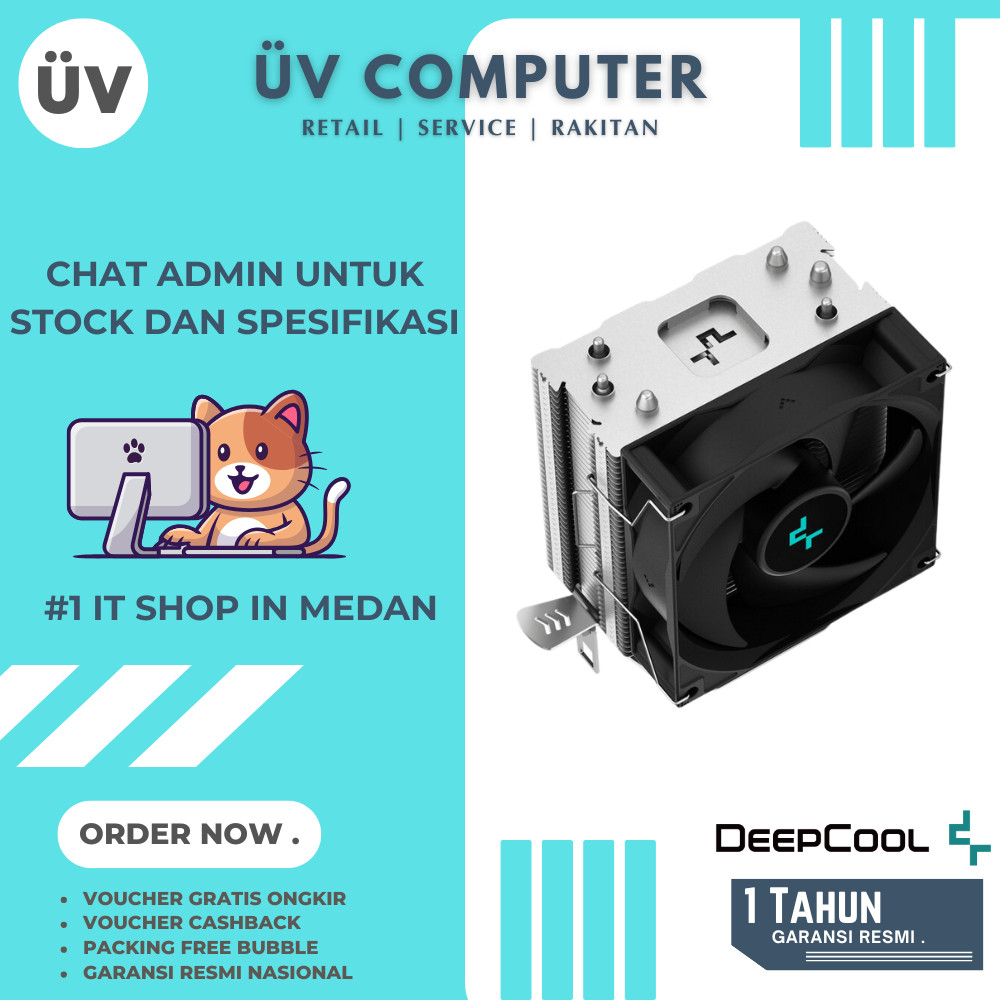 Jual Heatsink CPU Cooler Fan Processor Deepcool GAMMAX AG300 | Single 1 ...