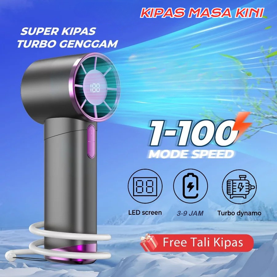 Kipas Mini Digital 100 Gear