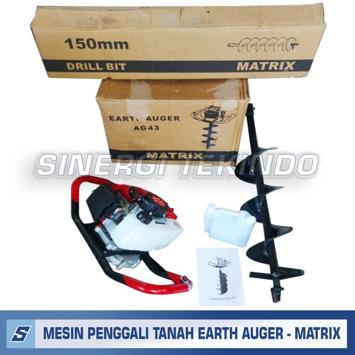 Jual Mesin Penggali Tanah Mesin Bor Alat Gali Tanah Earth Auger Bit ...