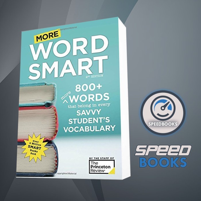 Jual Buku More Word Smart: 800+ More Words That Belong in Every Savvy ...