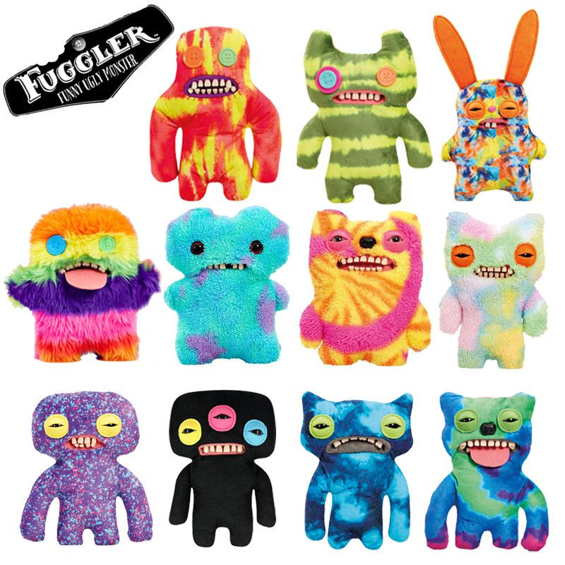 Jual Original Fuggler Funny Ugly Monster Plush Toys Wide Eyed Hesitant ...