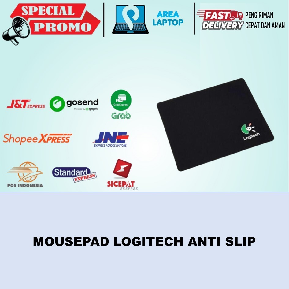 Jual MOUSE PAD POLOS LOGITECH / MICROSOFT ANTI SELIP TERLARIS | Shopee ...