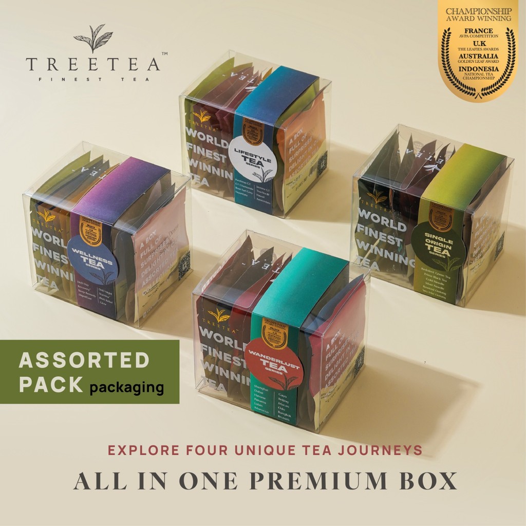 Jual TreeTea Assorted Tea Box - Single Origin Series | Shopee Indonesia