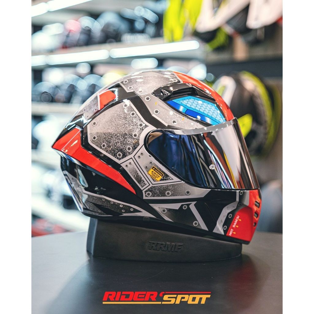 Jual Helm Motor Airoh Connor Bot Gloss Full Face Helmet Original ...