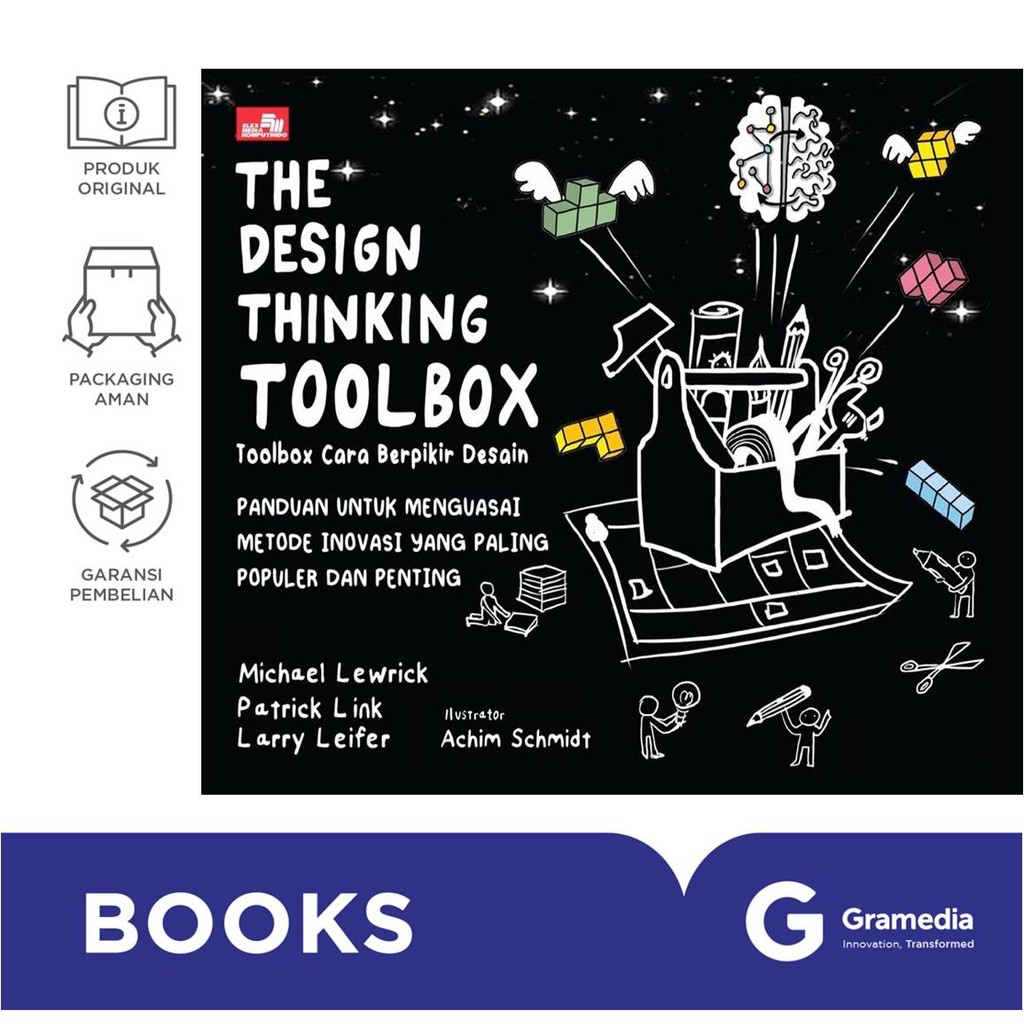 Jual The Design Thinking Toolbox: Toolbox Cara Berpikir Desain (Panduan ...