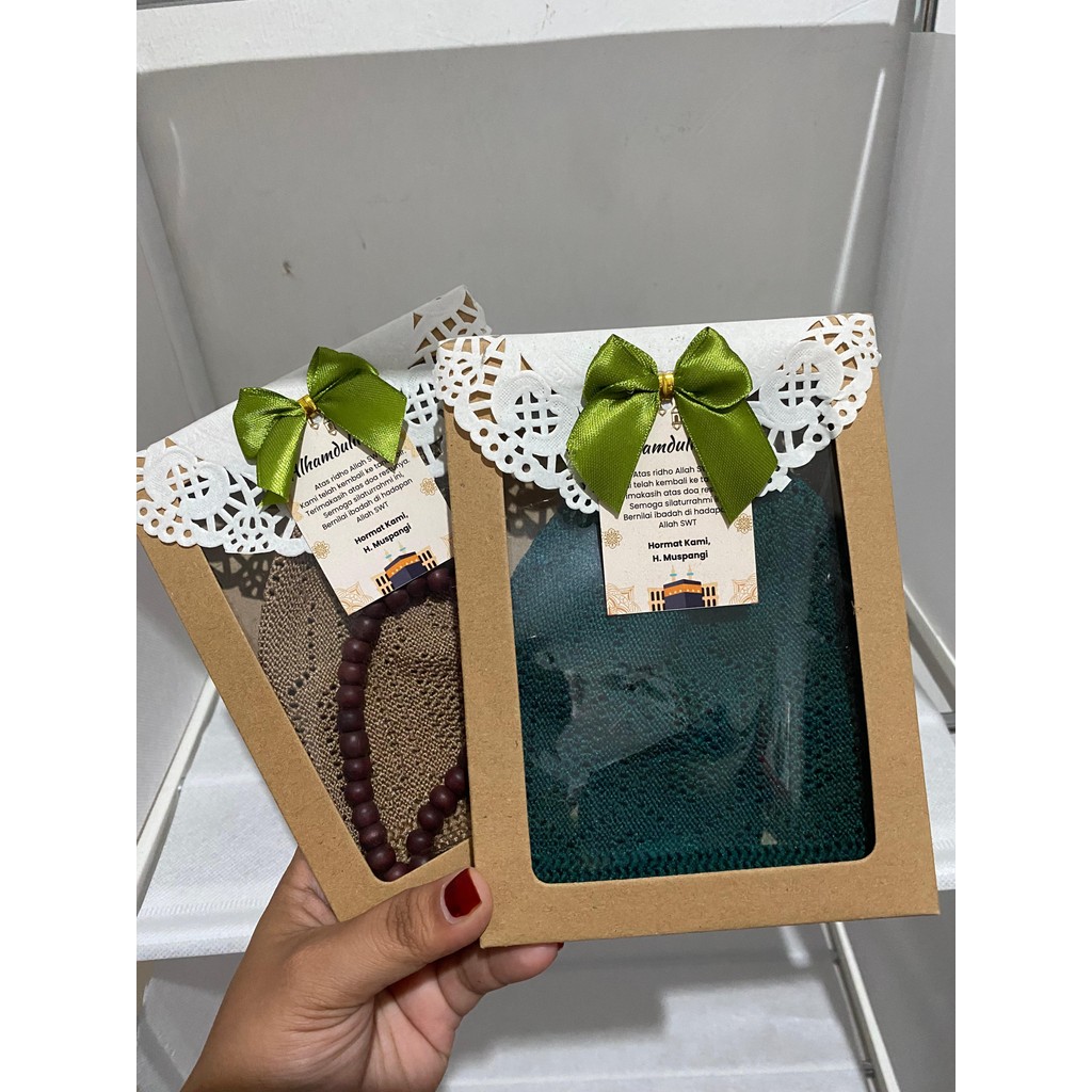 Jual Paket Hampers Oleh - Oleh Haji dan Umroh, Peci Rajut, Souvenir ...