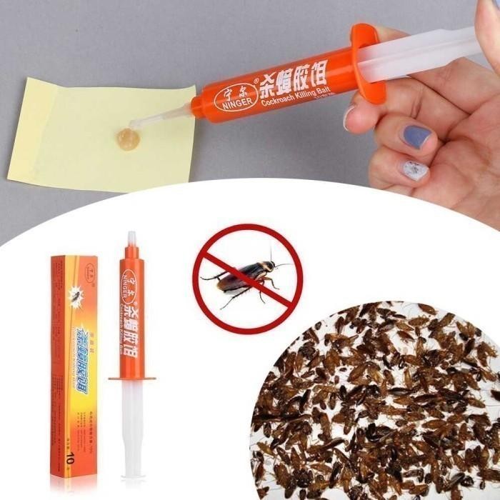 Jual EXTM Gel Racun Pembasmi Kecoa Roach Bait Insecticide Control 10g ...