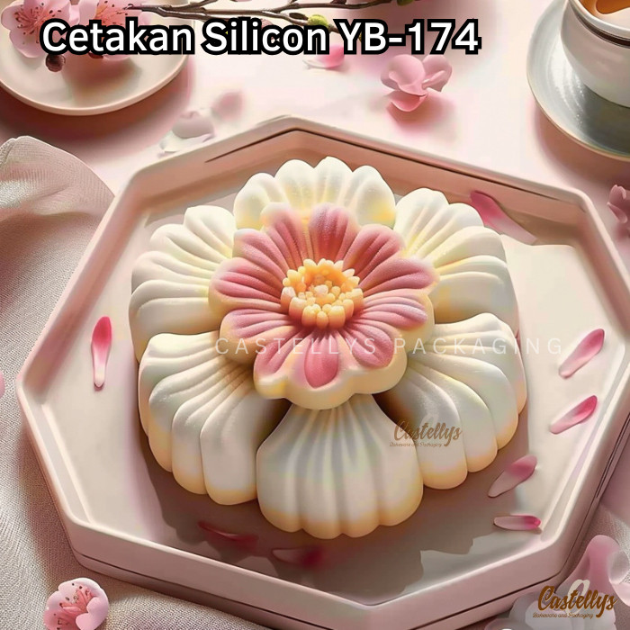 Jual Cetakan Silicon Serbaguna YB154-182 - YB211 Cetakan Kue Bulan ...