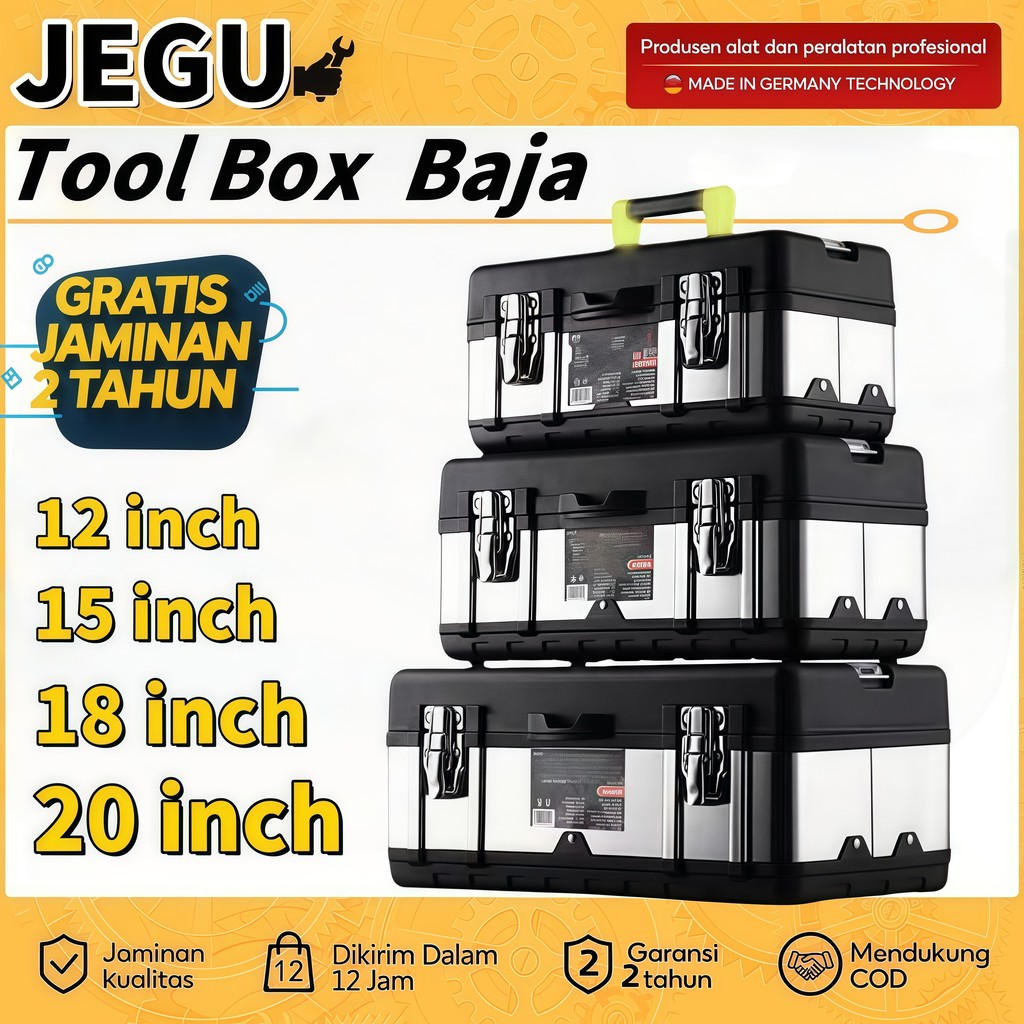 Jual Tool Box 15-20'' Besi Baja Kotak Perkakas Besar 20inch Material ...