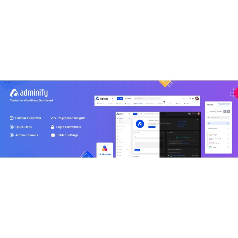Jual WP Adminify – WordPress Admin Dashboard Customization (Original ...