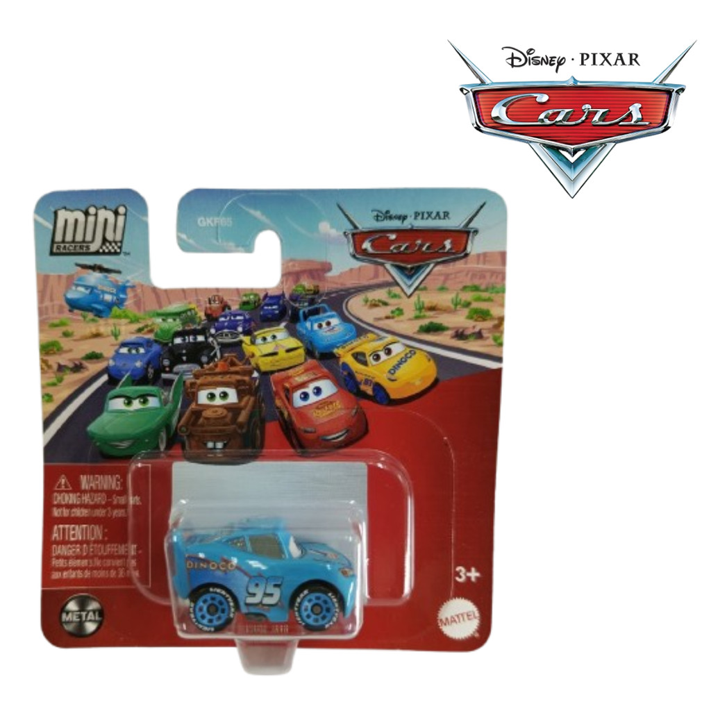 Jual Lightning McQueen Dinoco Mini Racers Cars Disney Pixar Mobil Balap ...