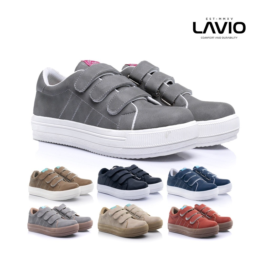 Jual Lavio Sepatu Sneakers Flat Wanita Prinza Orchid | Shopee Indonesia