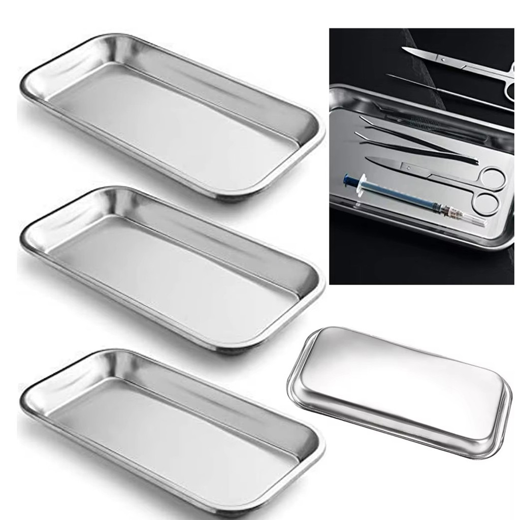 Jual Tray dental Dental Datar Nampan Baki Instrument Persegi Kotak ...