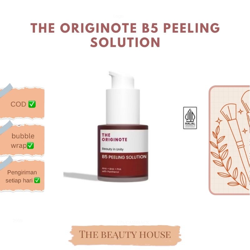 Jual THE ORIGINOTE PEELING SOLUTION B5 (KEMASAN BARU) | Shopee Indonesia