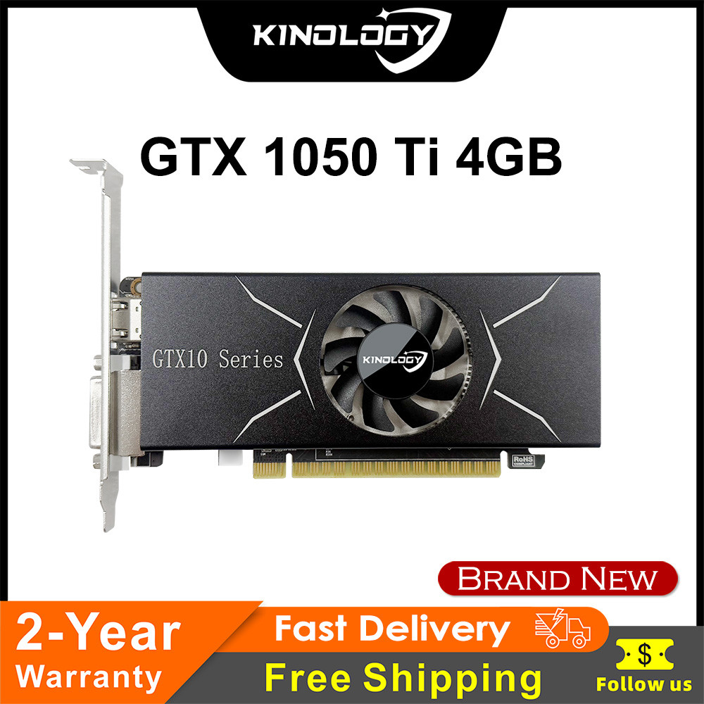 Jual Kinology NVIDIA GTX 1050 Ti 4GB New Graphics Card GDDR5 GPU Video ...