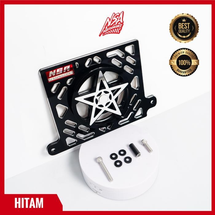 Jual PROMO!NSA COVER RADIATOR SPINER BINTANG BLACK SERIES VARIO PCX ...