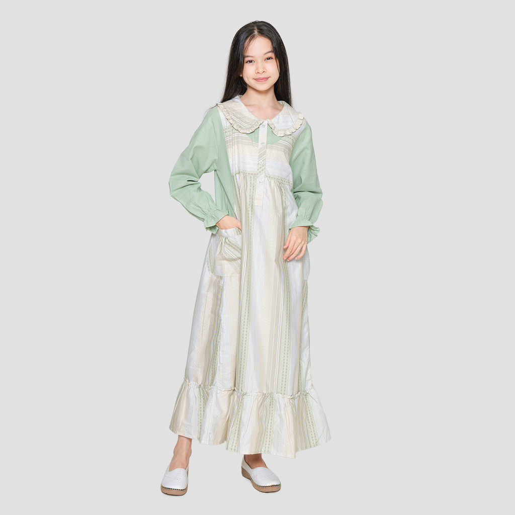 Nevada Cropped Bright Sweater Anak Perempuan