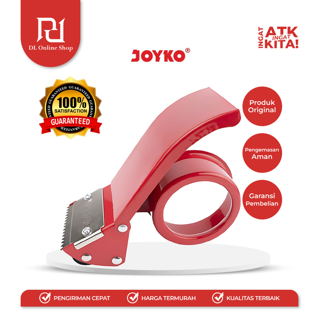 Jual JOYKO PEMOTONG PITA PEREKAT/ TAPE CUTTER TD-2S (1PC) | Shopee ...