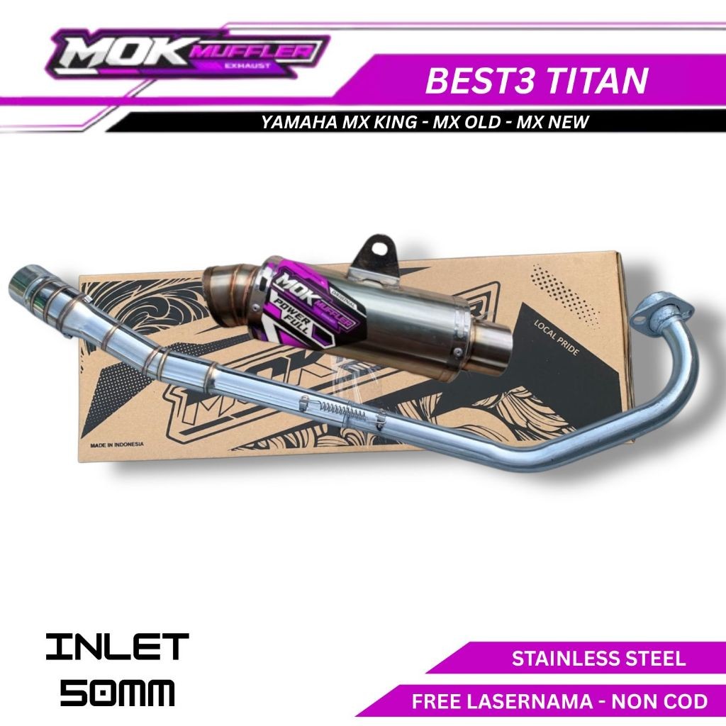 Jual Knalpot Racing Yamaha MX King - Mx Old - Mx New Fullsystem Type ...