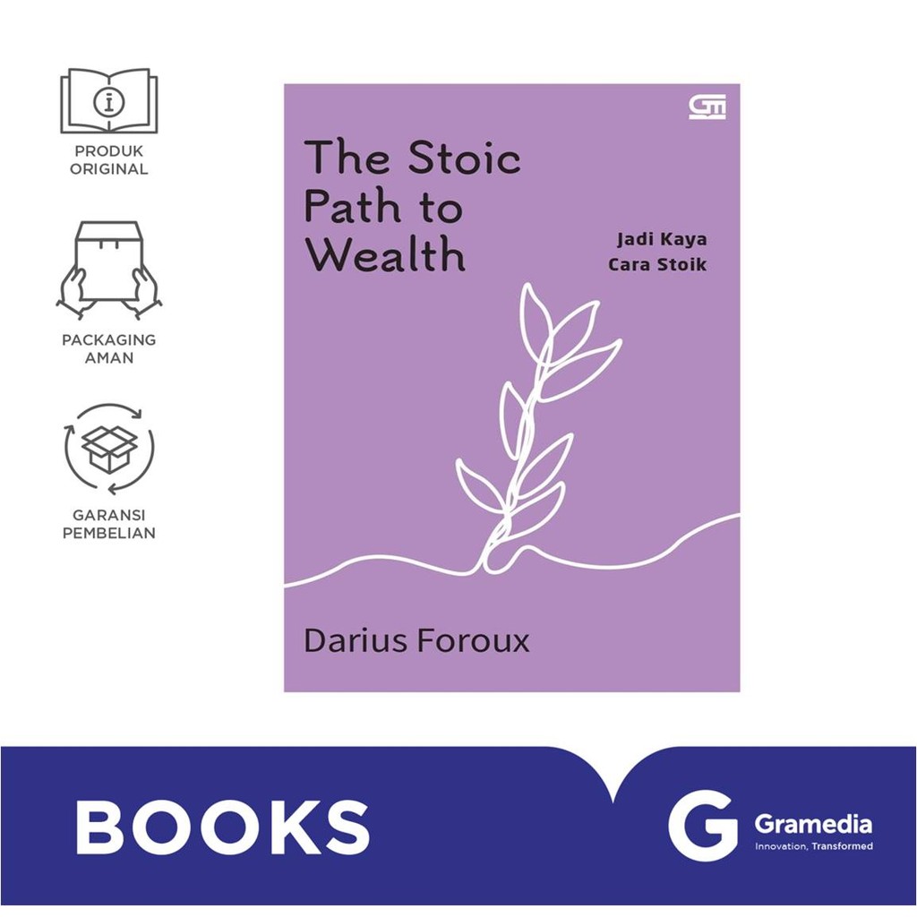 Jual The Stoic Path To Wealth: Jadi Kaya Cara Stoik | Shopee Indonesia