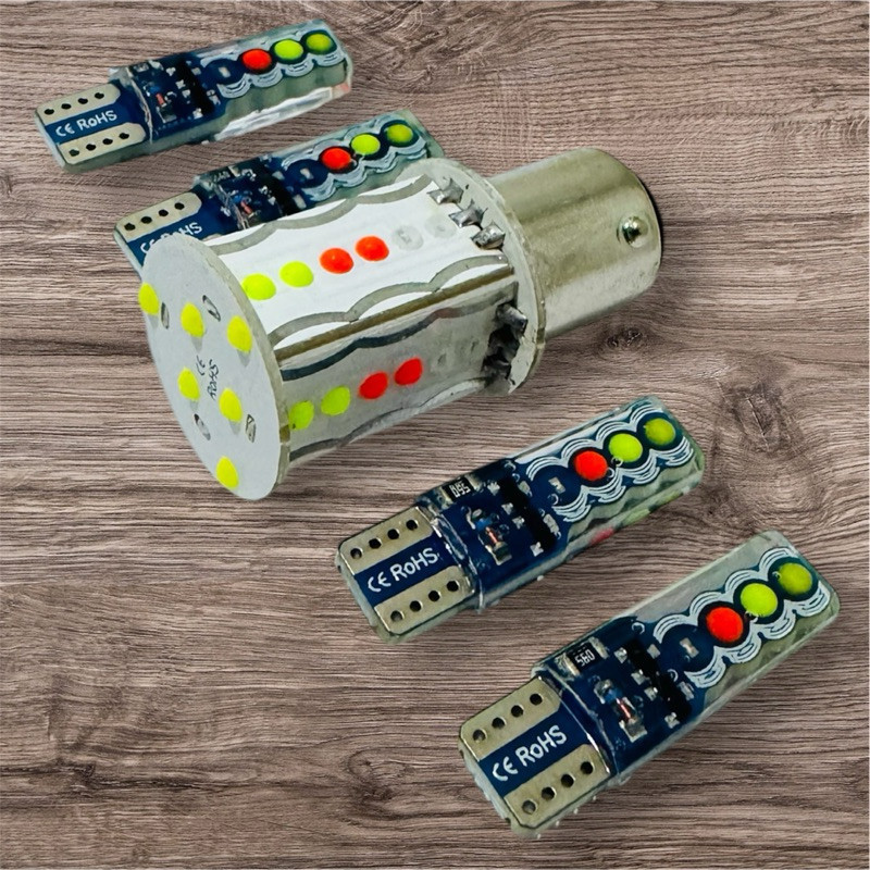 Jual SET PAKET LAMPU STOP RGB 36LED+4PCS LAMPU SEN JELLY RGB KEDIP ...