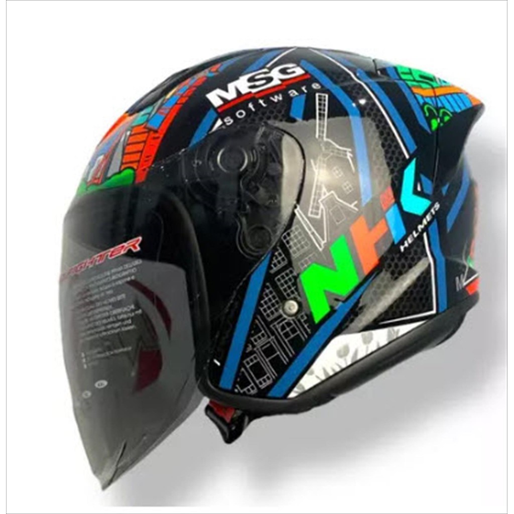 Jual NHK R1 ELITE RIDER REPLICA BO #6 ROTERDAM | BLACK | SINGLE VISOR ...