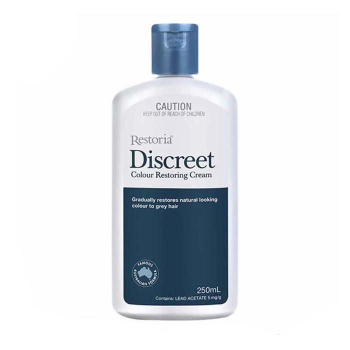 Jual Restoria Discreet Colour Restoring Cream - Reduce Grey Hair (250ml ...