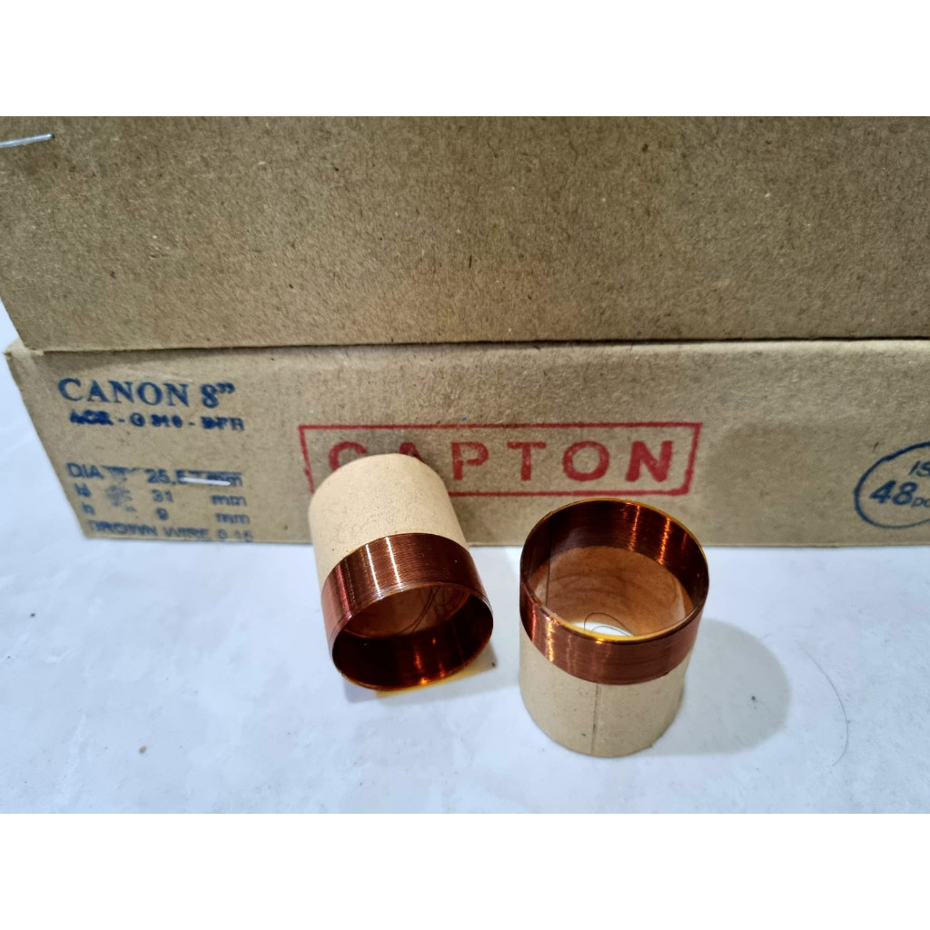 Jual Spool voice coil spull spul speaker 8 inch ACR/Canon Aluminium ...