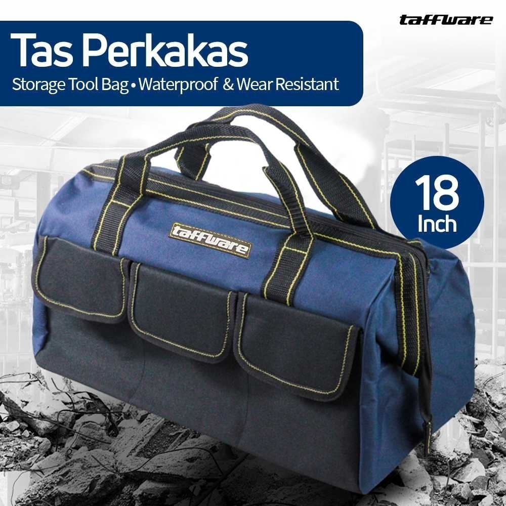 Jual Taffware Tas Perkakas Alat Pertukangan Toolkit Toolbox Kain Oxford ...
