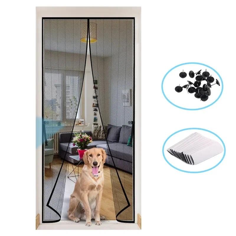 Jual 150 x 220 Door Curtain Magnetic Net Anti Mosquito Insect Fly Bug ...