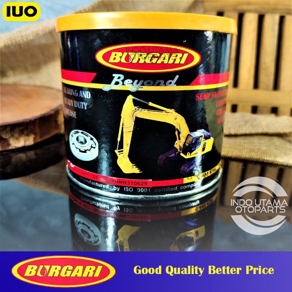 Jual BURGARI Grease Beyond Heavy Duty Pelumas Gemuk Stempet EP BURGARI ...