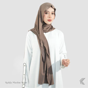Kalifa Aylin Series Hijab Pashmina Malay Inner Curve Instan KRDMLY001