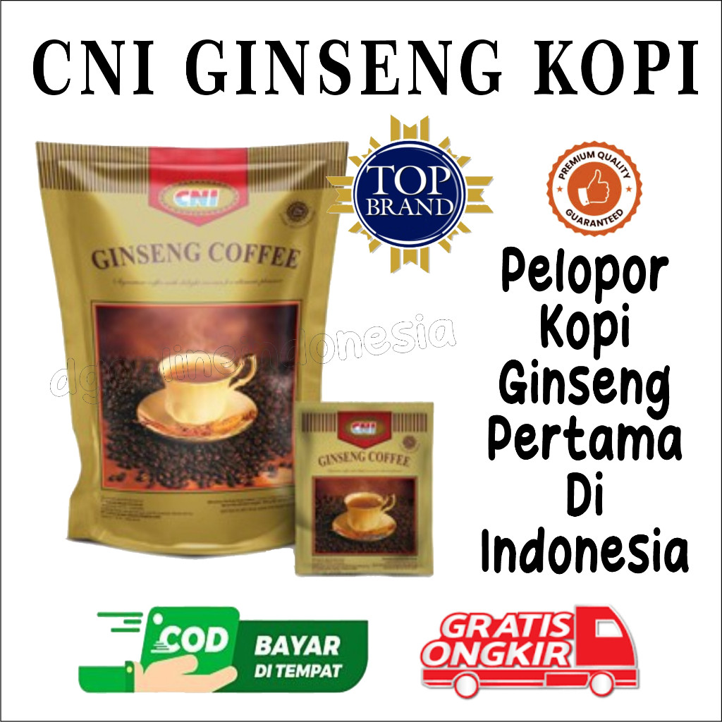 CNI Ginseng Instant Coffee – 20 Sachets X 20g – Exp Sep 2026 - View #3