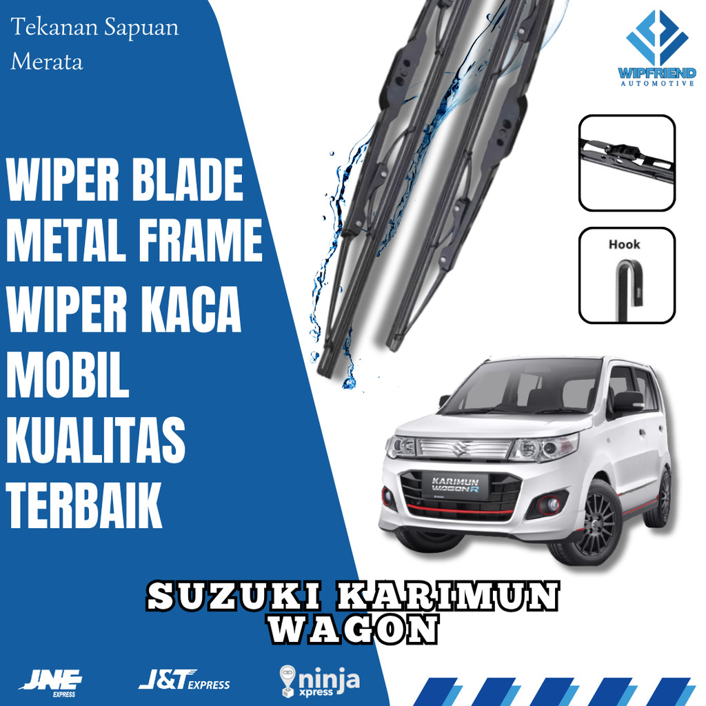 Jual Wiper Mobil Suzuki Karimun Wagon R Wiper Frame Besi Model ...