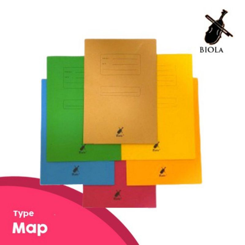 Jual Stopmap Biola 5001/Map Biola 5001 Snelhecter ( 1pak/50pcs ...