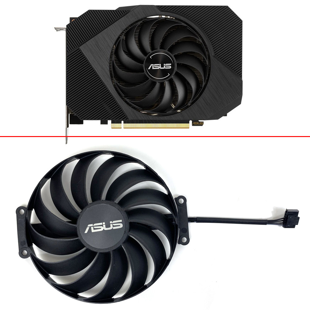 Jual 95MM CF1010U12D CF1010U12S DC12V 0.45A 6Pin Graphics fan for ASUS ...