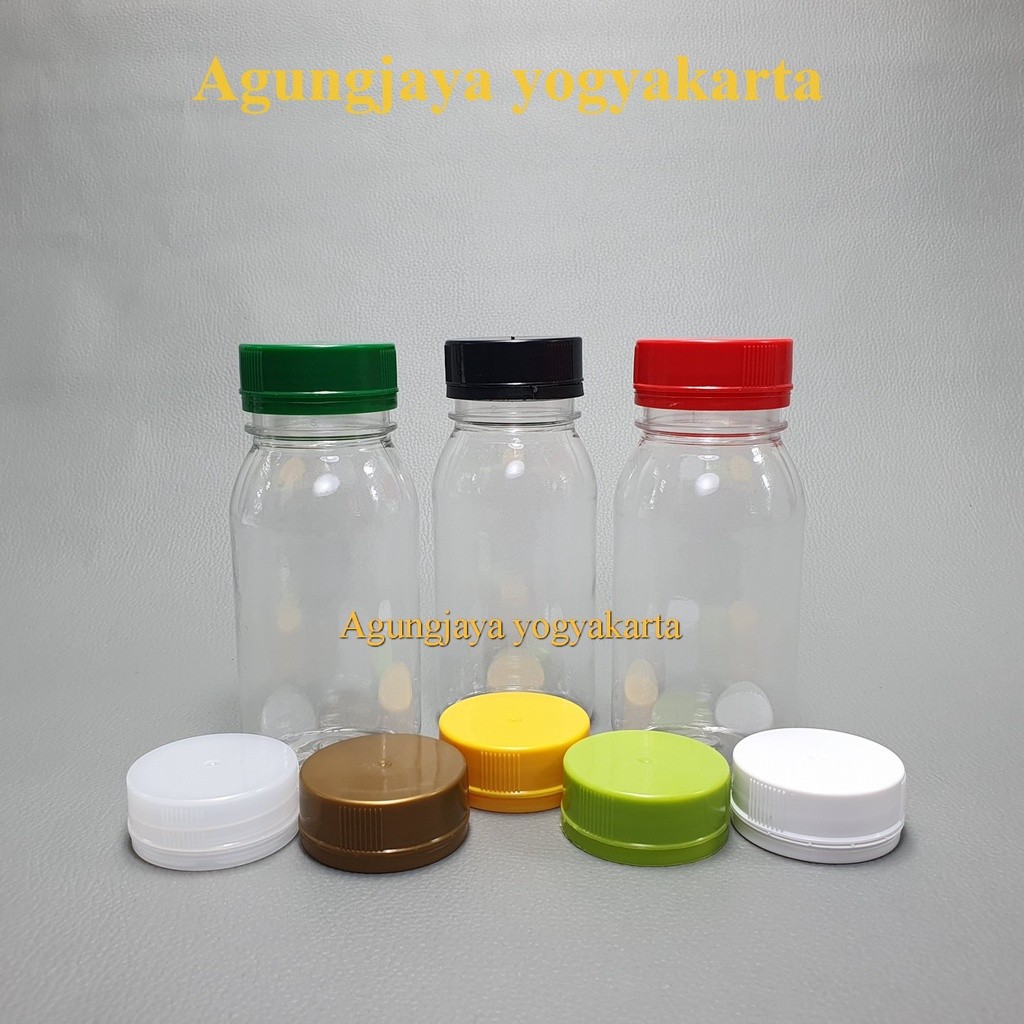 Jual Botol Obat 150 ml Natural / Botol Plastik / Botol Obat / Botol ...