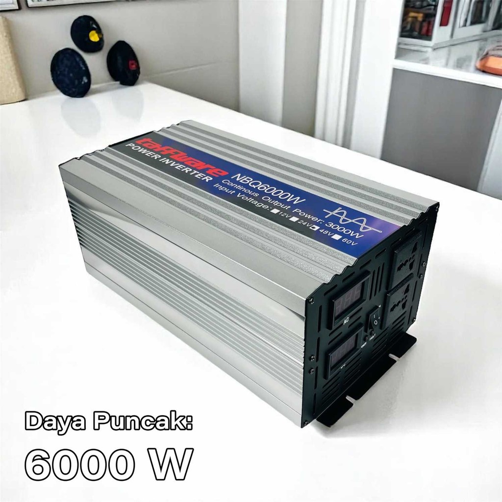 Jual Power Inverter Mobil Pure Sine Wave DC 48V to AC 220V 6000W ...