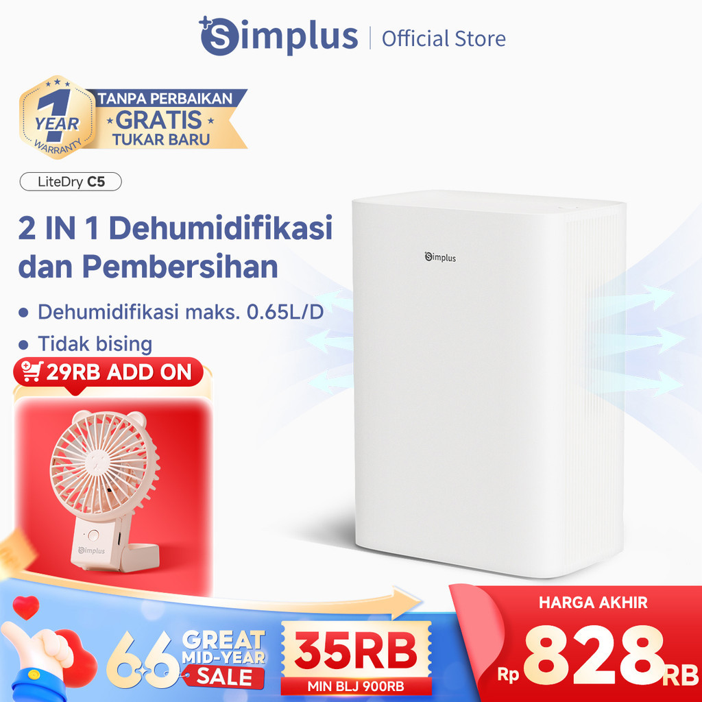 Jual Simplus Produk Rumah Tangga Dehumidifier dan Pembersih Udara 2 IN ...